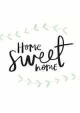 home lovehome New Home Card 4994 created by Art + Ace Studio