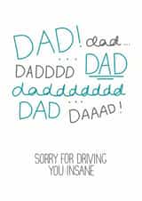 dad day Father's Day Card 31205 created by Sioux Alice
