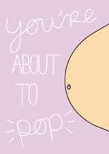 love funny Pregnancy Card 8773 created by Sioux Alice