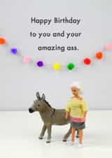 adult joke Birthday Card 11398 created by Bold & Bright Cards