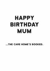 funny cheeky Birthday Card 11903 created by Holy Flaps