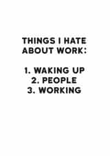 funny cheeky Just because Card 11911 created by Holy Flaps