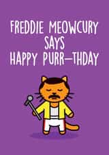 CAT ANIMAL Birthday Card 8561 created by Thirty Mussels