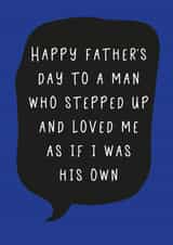 stepped up Father's Day Card 13749 created by Lukanna Designs