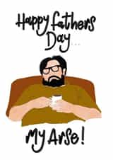 Grumpy Father's Day card created by Laura Did That