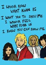 foreigner love Card 32273 created by Knob Songs