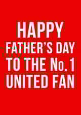football sport Father's Day Card 11170 created by Offside Cards