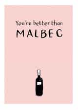 malbec alcohol Anniversary Card 35403 created by Have a Gander