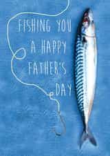 Fishing you Father's Day card created by LAURA TRUBY DESIGNS