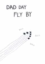 Dad fly Father's Day Card 36926 created by Reason to Send