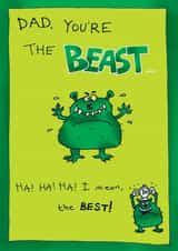 you're the Father's Day Card 36928 created by Reason to Send