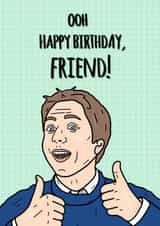 ooh friend Birthday Card 13704 created by Heavy Petal