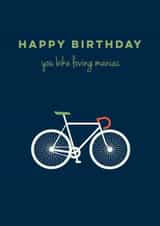 bike you Birthday Card 8505 created by Rudi & Co.