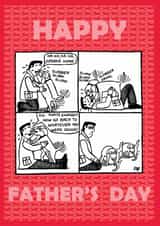 home go Father's Day Card 1906 created by Off The Leash Cartoons by Rupert Fawcett