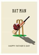 illustration bat Father's Day Card 37449 created by Hatched Art