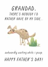 Nobody I'd rather have by my side Father's Day card 1002 created by Chelsey Adams