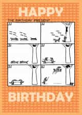 funny humour Birthday Card 1914 created by Off The Leash Cartoons by Rupert Fawcett
