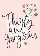 30 gorgeous Birthday Card 8863 created by Pearl of a Girl