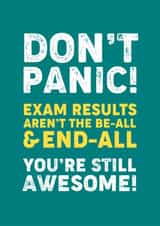 don't panic Good Luck Card 9641 created by Shutterjunkie