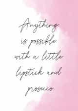 prosecco lipstick Card 28294 created by calluna.joy