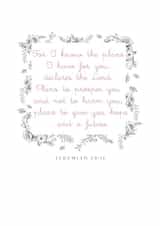 bible quote Thinking of you Card 12338 created by Philippa H