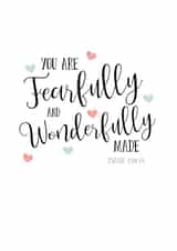 bible quote Love & Friendship Card 12339 created by Philippa H