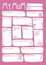 mum my Birthday Card 3714 created by Bow & Bell