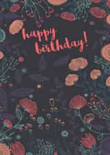 birthday modern Birthday Card 1226 created by Megan Higgins