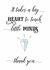 it takes Thank You Card 13957 created by Sina Steele