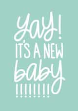 Funny Baby - Yay! It's a New Baby! created by Reba Renee