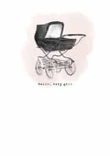 hello baby New Baby Card 12534 created by ByHannahMay