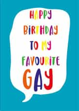 gay lgbt Birthday Card 13750 created by Lukanna Designs