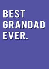 best ever Birthday Card 6611 created by Redback Cards