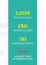 anniversary husband Anniversary Card 7690 created by Poppy Lane