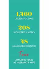 anniversary husband Anniversary Card 7691 created by Poppy Lane