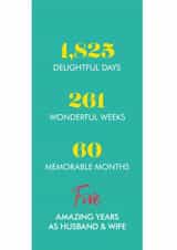 anniversary husband Anniversary Card 7692 created by Poppy Lane