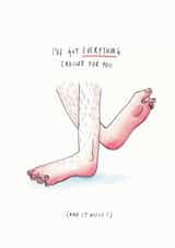 everything crossed Good Luck Card 5127 created by Jenni Clowes