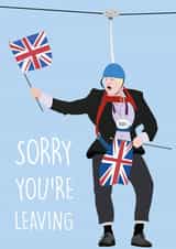 politics leaving Leaving Card 7347 created by Rumble Cards