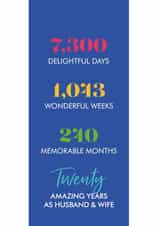 wedding marriage Anniversary Card 7696 created by Poppy Lane