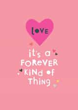 love heart Anniversary Card 6072 created by YTR Studios (Yasmin Tara)