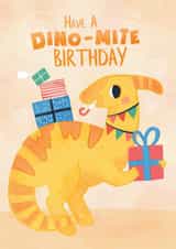 dinosaur dino Birthday Card 24533 created by Claire Stamper