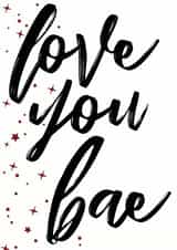 love bae Anniversary Card 28080 created by Open Space Collective