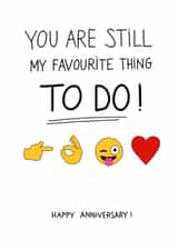 Cheeky Rude Anniversary Card 3320 created by Kasia Cards