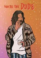 Dude 90's Birthday Card 13968 created by Foggish