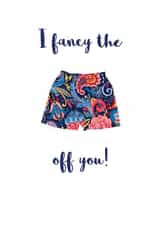 I fancy the pants off you Valentines card for him created by Bombus