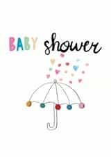 Baby love Pregnancy Card 14275 created by Pom Pom Party Cards