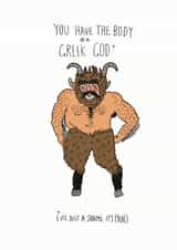 greek god Birthday Card 23238 created by 2B Or Not 2B