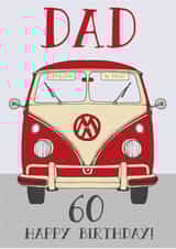 Dad camper Birthday Card 3858 created by Wink Design - Michelle Roberts