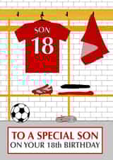 son 18 Birthday Card 3870 created by Wink Design - Michelle Roberts