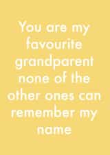 grandparent grandfather Birthday Card 12810 created by OBJECTABLES